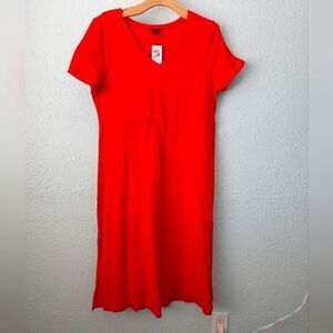 Torrid coastal boxi midi dress side slits new with tags size large